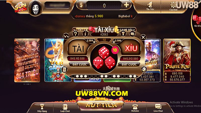 Cổng game SunVip88.WIN