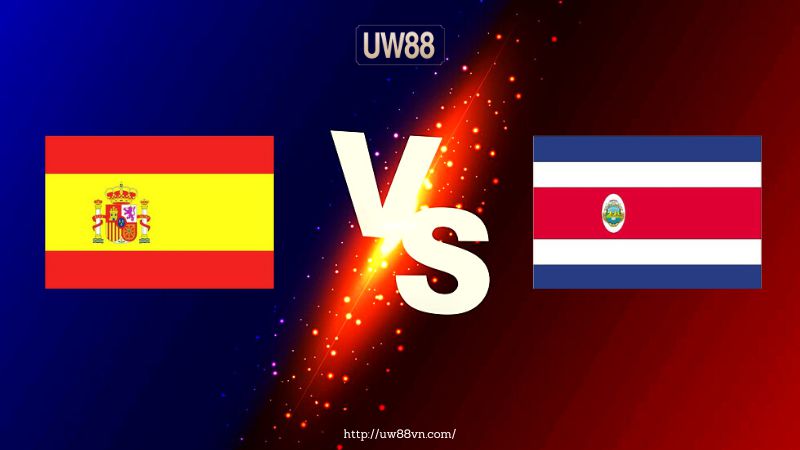 Tây Ban Nha vs Costa Rica